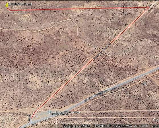 2.5 Acres of Land for Sale in California City, California