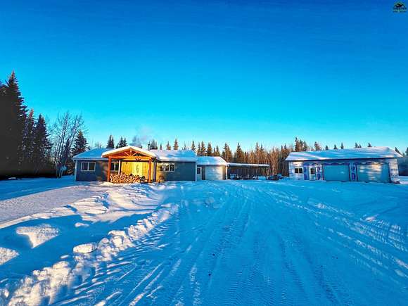 2.5 Acres of Residential Land with Home for Sale in Delta Junction, Alaska