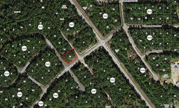 0.41 Acres of Residential Land for Sale in Citrus Springs, Florida