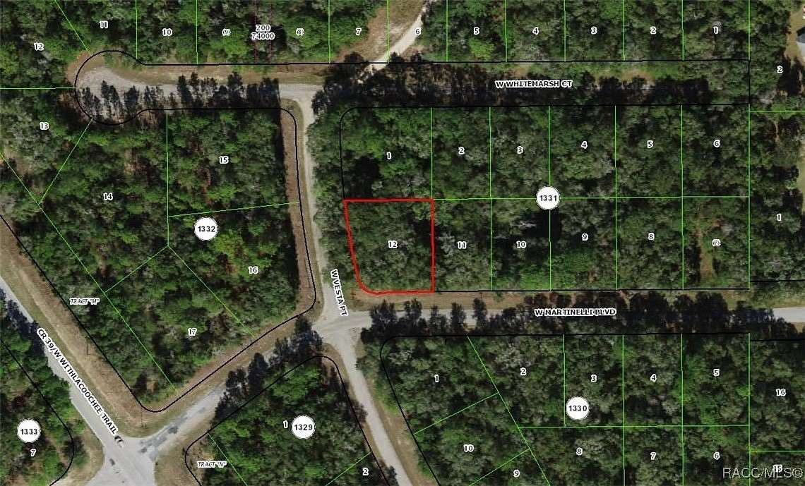 0.31 Acres of Residential Land for Sale in Citrus Springs, Florida