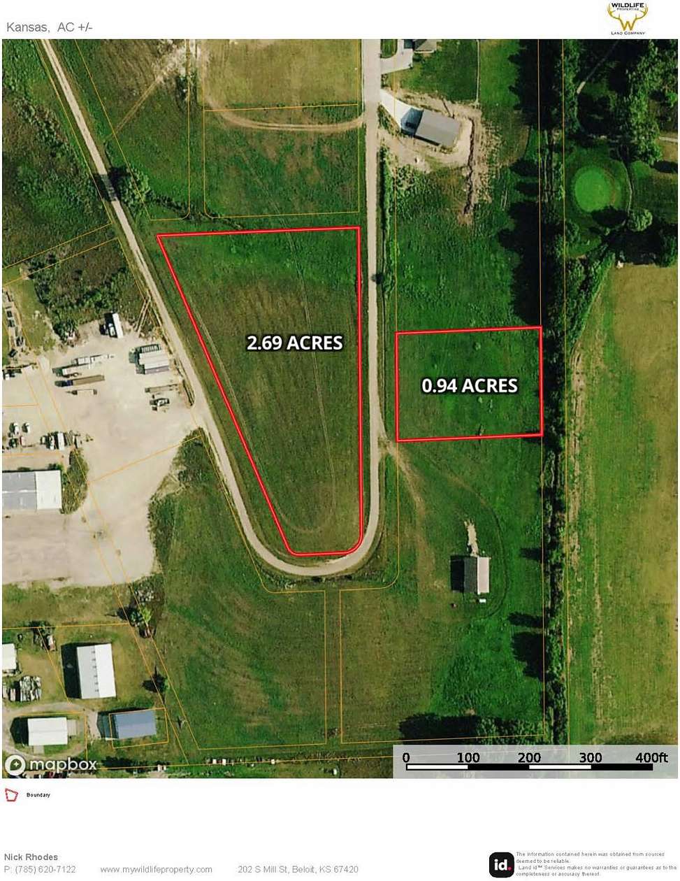 3.63 Acres of Residential Land for Sale in Beloit, Kansas
