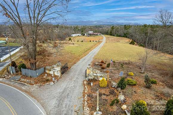 18.13 Acres of Land with Home for Sale in Weaverville, North Carolina