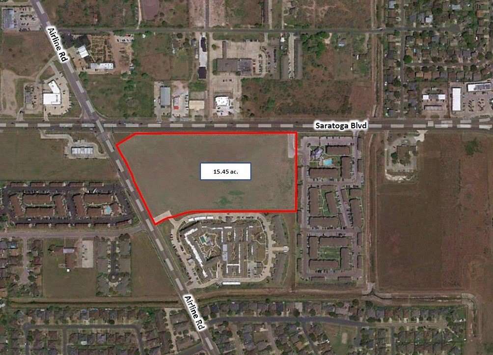 15.5 Acres of Mixed-Use Land for Sale in Corpus Christi, Texas