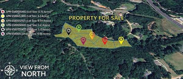 6.2 Acres of Land for Sale in Otto, North Carolina