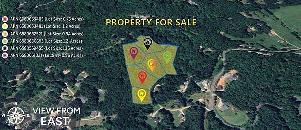 6.2 Acres of Land for Sale in Otto, North Carolina