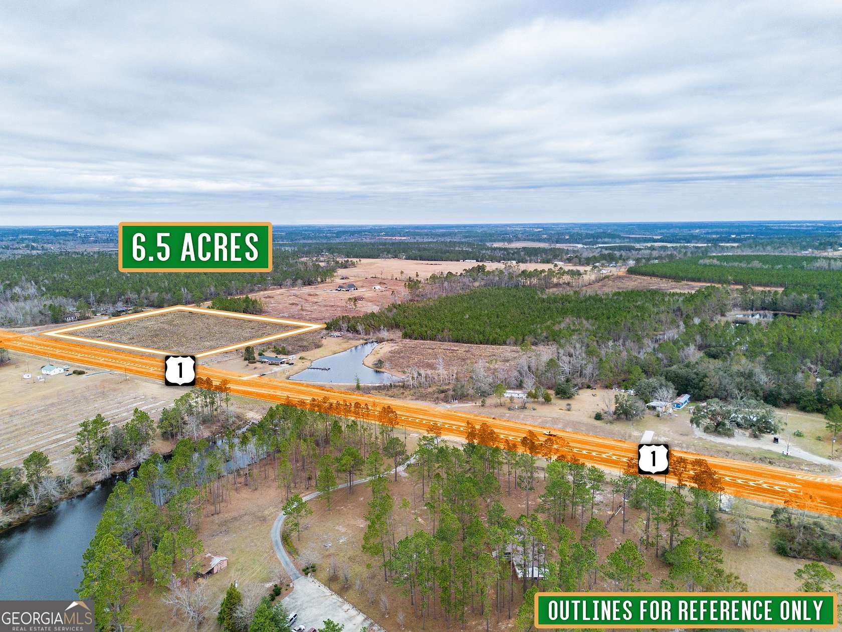 6.5 Acres of Residential Land for Sale in Lyons, Georgia