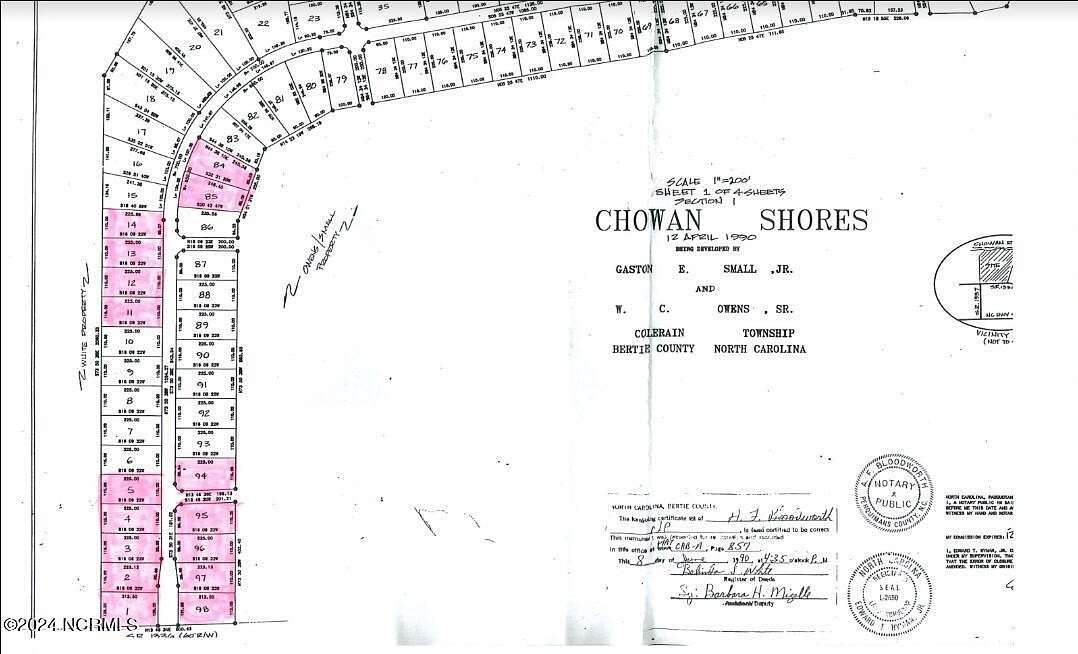 0.56 Acres of Residential Land for Sale in Colerain, North Carolina