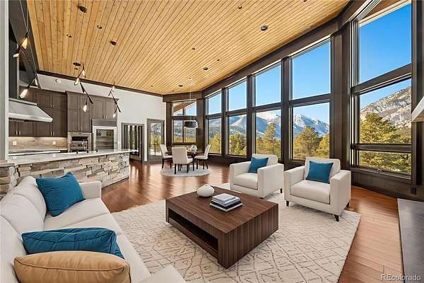 22.1 Acres of Recreational Land with Home for Sale in Nathrop, Colorado