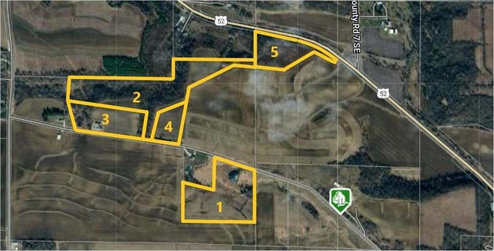 80.06 Acres of Recreational Land & Farm for Sale in Orion Township, Minnesota