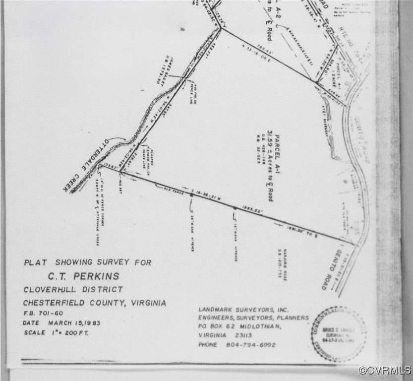 31.59 Acres of Land for Sale in Moseley, Virginia