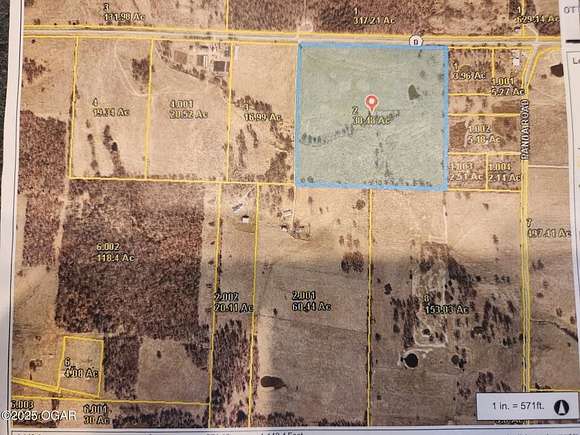 38 Acres of Land for Sale in Neosho, Missouri