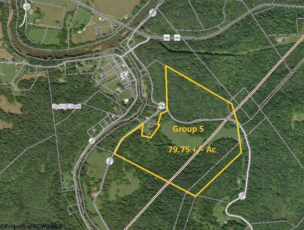 79.75 Acres of Recreational Land & Farm for Sale in Creston, West Virginia