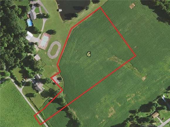 5.85 Acres of Land for Sale in Henryville, Indiana