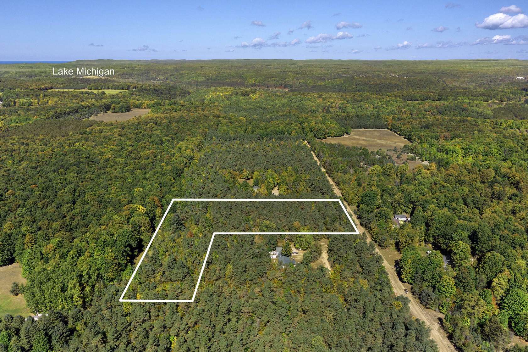 5 Acres of Land for Sale in Beulah, Michigan