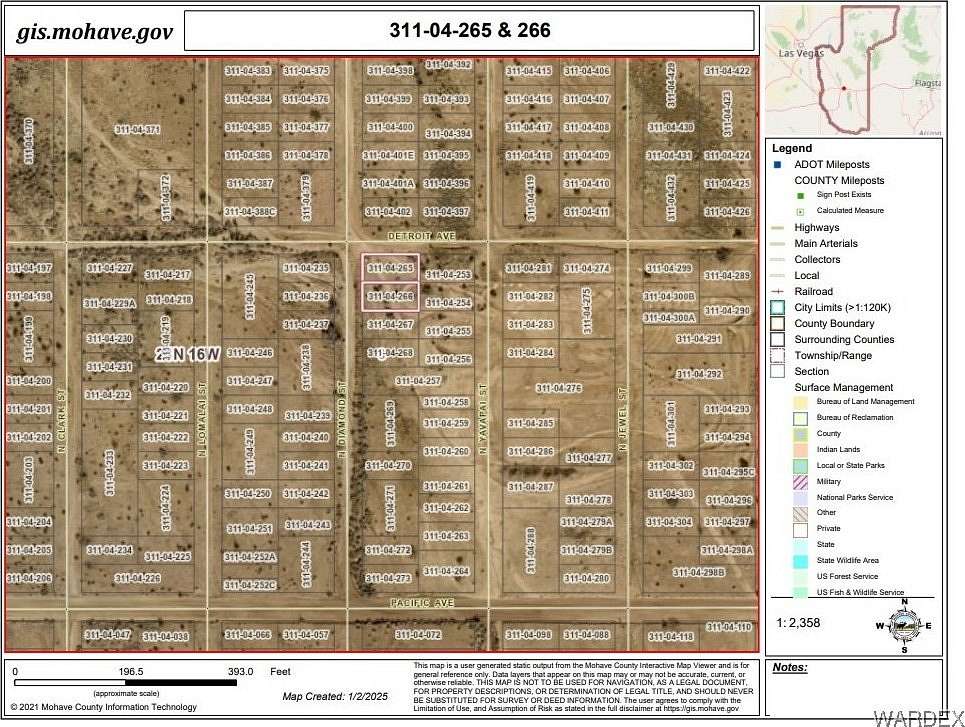 0.23 Acres of Residential Land for Sale in Kingman, Arizona