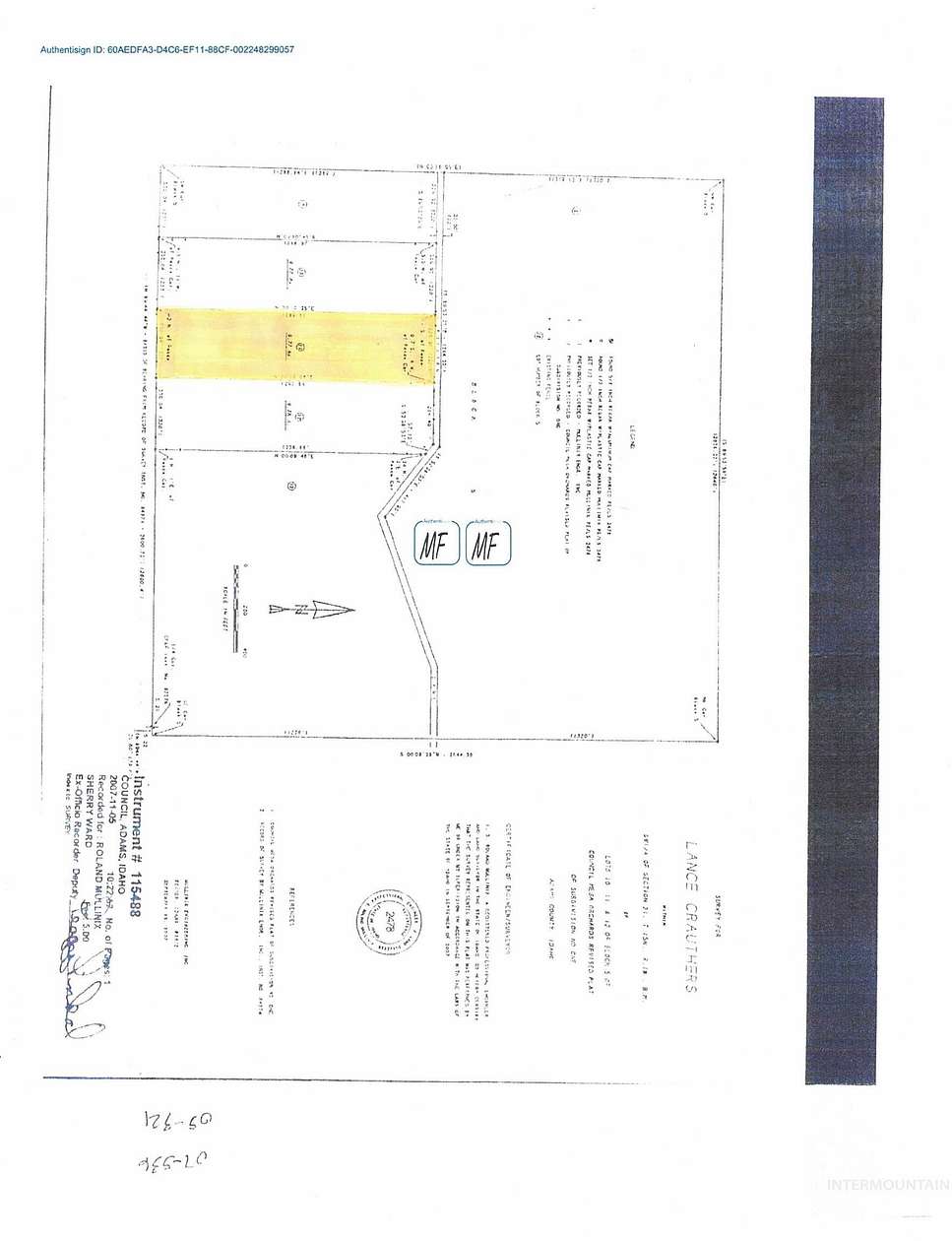 9.78 Acres of Residential Land for Sale in Mesa, Idaho