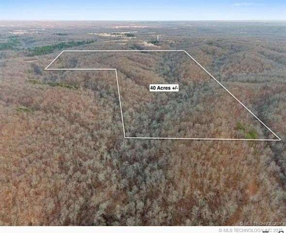 40 Acres of Recreational Land for Sale in Locust Grove, Oklahoma