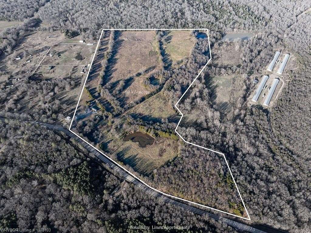 68 Acres of Land for Sale in Greenwood, Arkansas