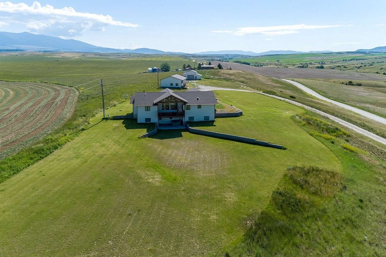 6.81 Acres of Land with Home for Sale in Townsend, Montana