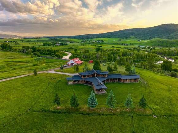 35.19 Acres of Land with Home for Sale in Steamboat Springs, Colorado