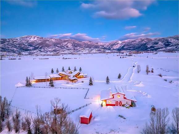 35.19 Acres of Land with Home for Sale in Steamboat Springs, Colorado