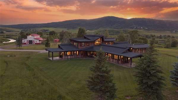 35.2 Acres of Land with Home for Sale in Steamboat Springs, Colorado