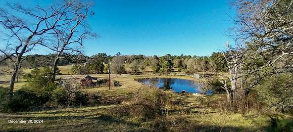 95 Acres of Agricultural Land with Home for Sale in Trinity, Texas