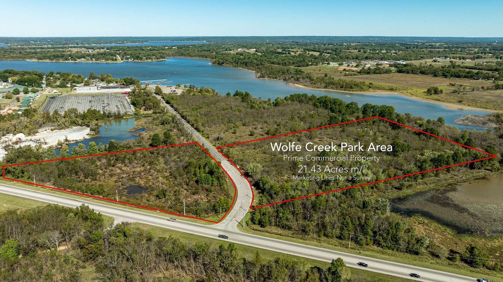 21.4 Acres of Commercial Land for Sale in Grove, Oklahoma