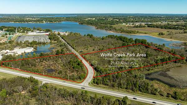 21.4 Acres of Commercial Land for Sale in Grove, Oklahoma