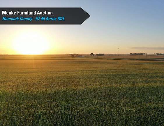 87.46 Acres of Agricultural Land for Sale in Garner, Iowa