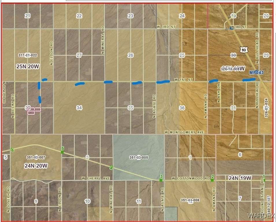 15 Acres of Land for Sale in Dolan Springs, Arizona