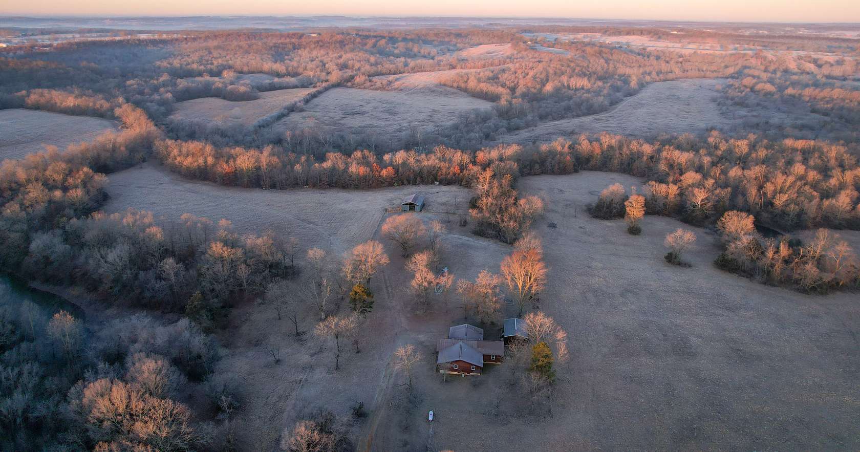 104 Acres of Land with Home for Sale in West Plains, Missouri