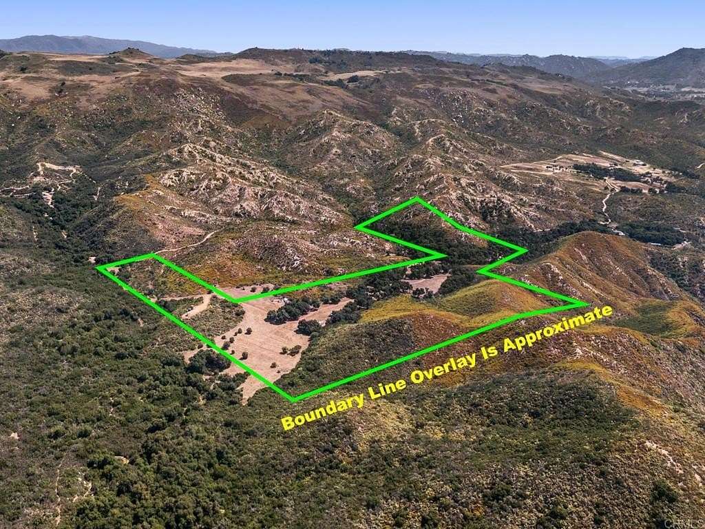 40.15 Acres of Land for Sale in Fallbrook, California