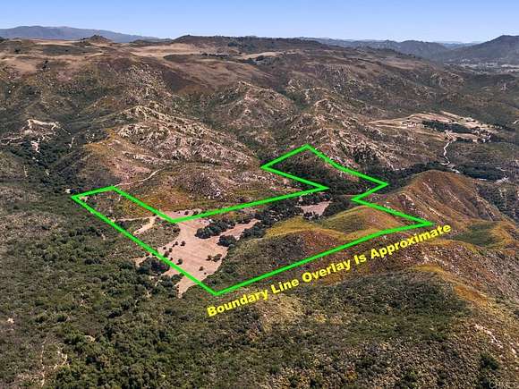 40.15 Acres of Land for Sale in Fallbrook, California