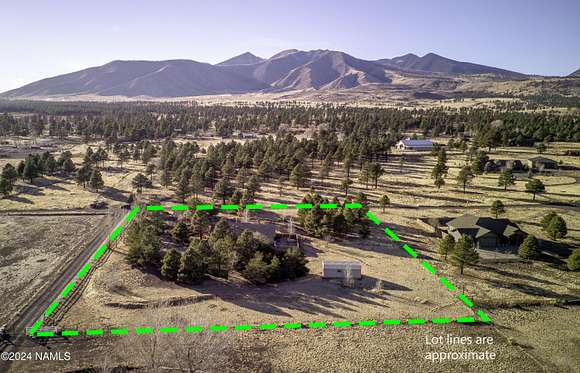 2.49 Acres of Residential Land with Home for Sale in Flagstaff, Arizona