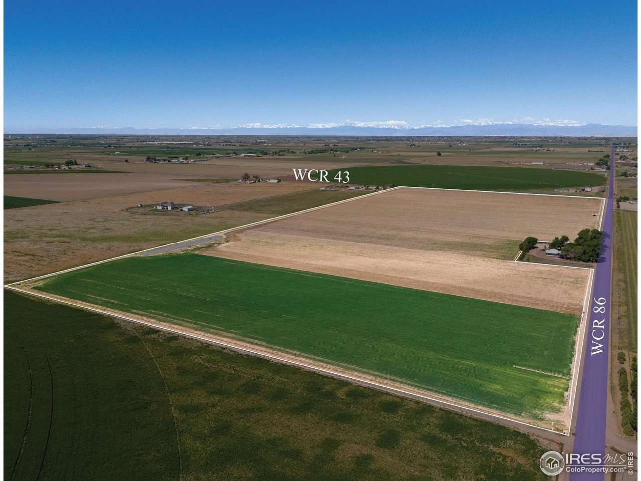 73.86 Acres of Agricultural Land for Sale in Ault, Colorado