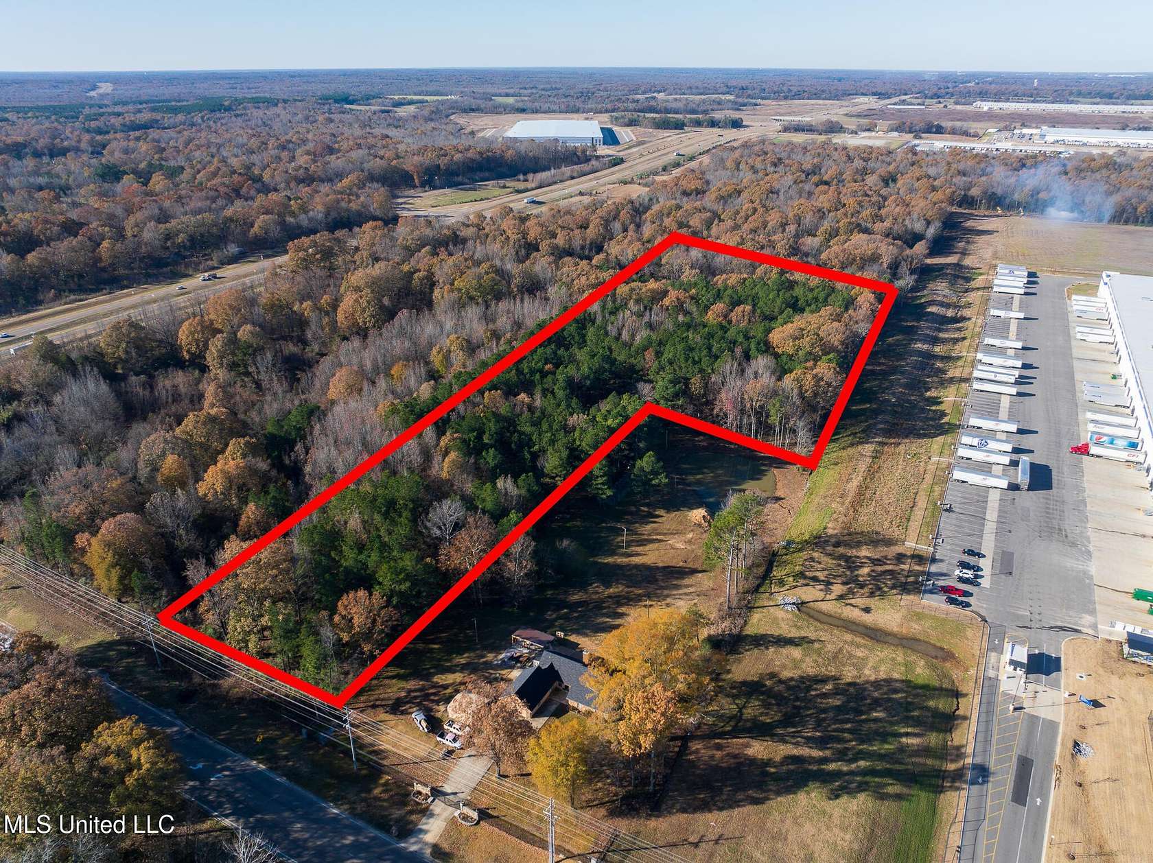 7.4 Acres of Commercial Land for Sale in Byhalia, Mississippi