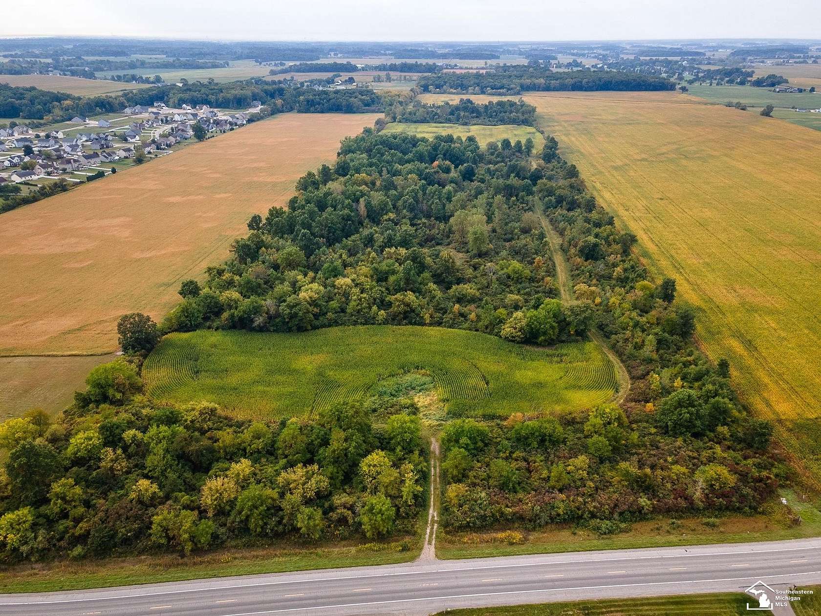 79.7 Acres of Agricultural & Residential Land for Sale in Monroe, Michigan