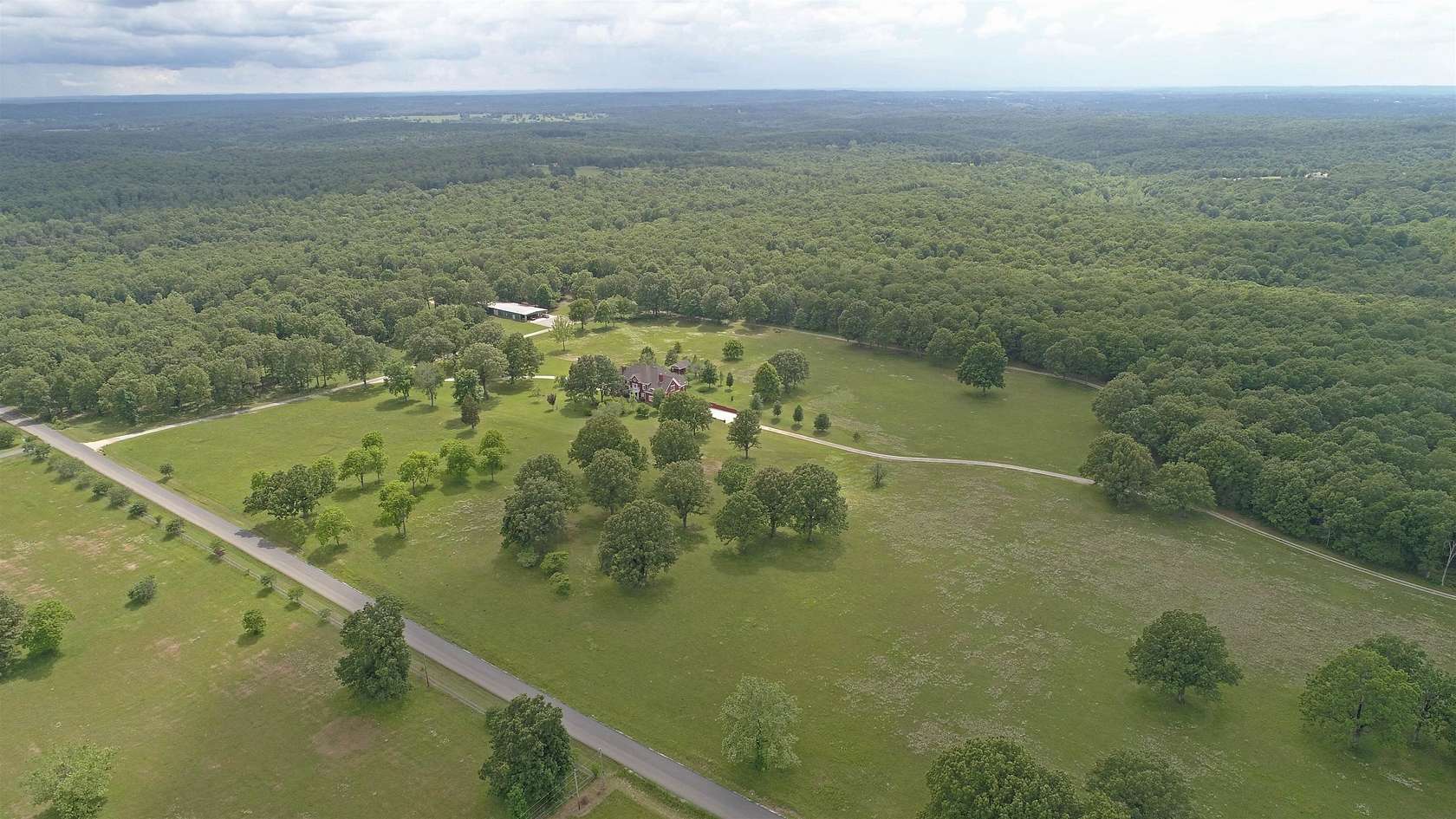 110 Acres of Land with Home for Sale in Highland, Arkansas