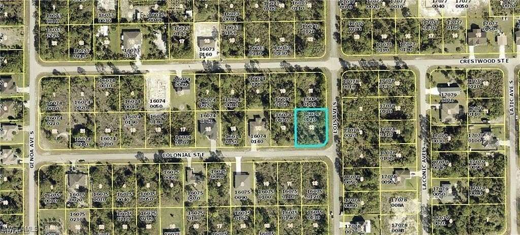 0.298 Acres of Residential Land for Sale in Lehigh Acres, Florida