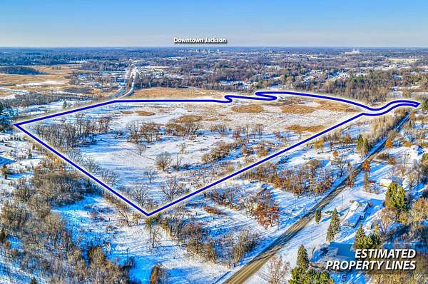 50 Acres of Land for Sale in Jackson, Michigan