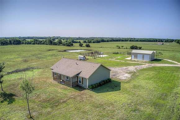 11 Acres of Land with Home for Sale in Leonard, Texas