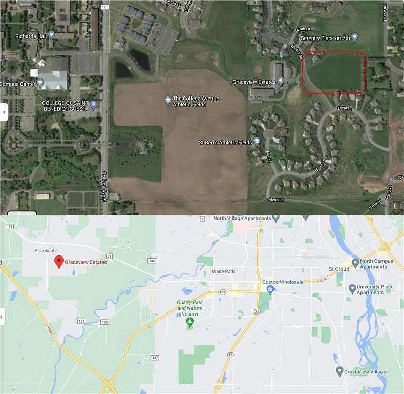 3.28 Acres of Residential Land for Sale in St. Joseph, Minnesota