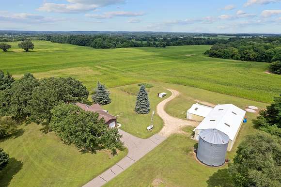 66.98 Acres of Land with Home for Sale in Rio, Wisconsin