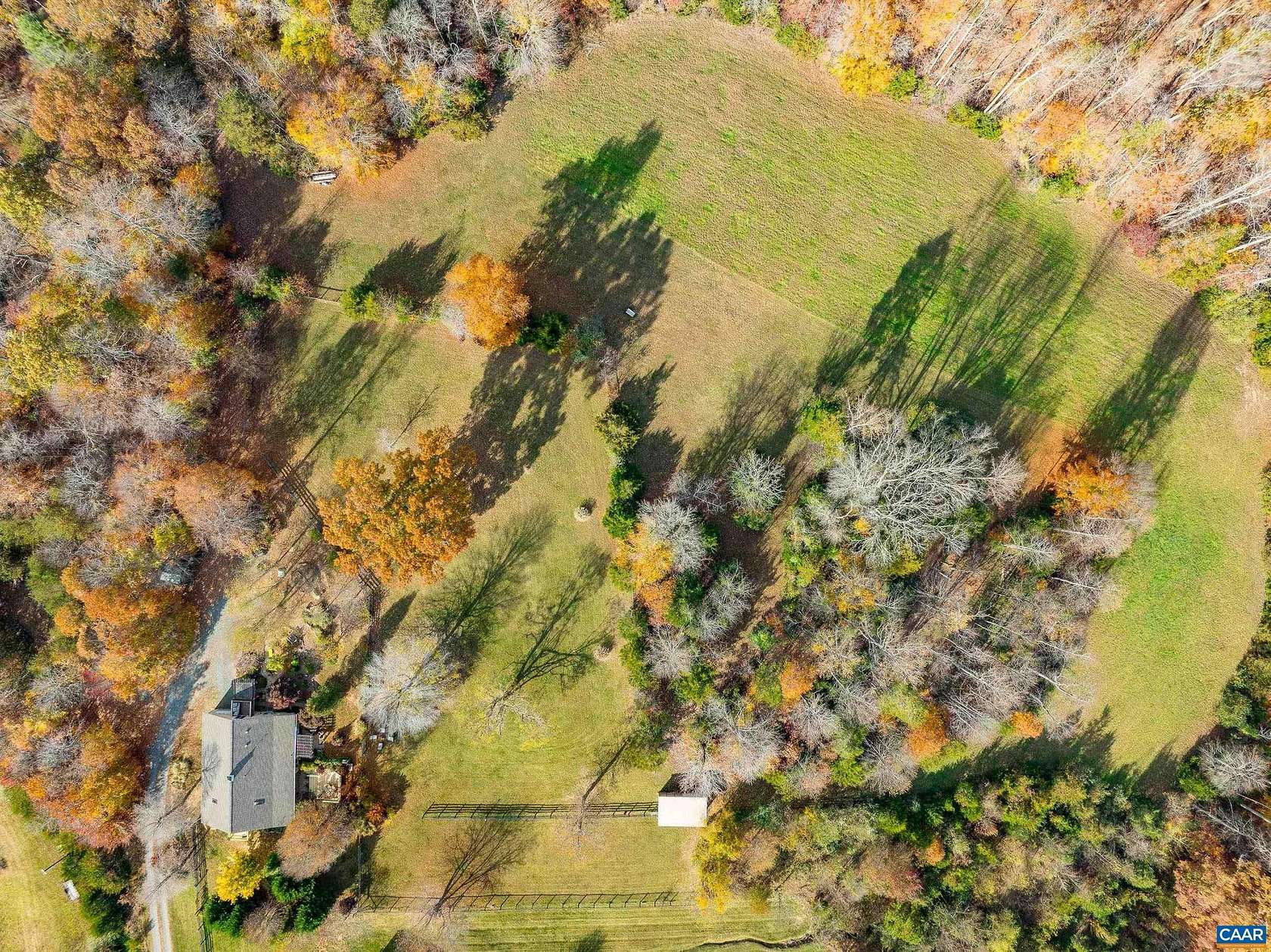 11.93 Acres of Land with Home for Sale in Palmyra, Virginia