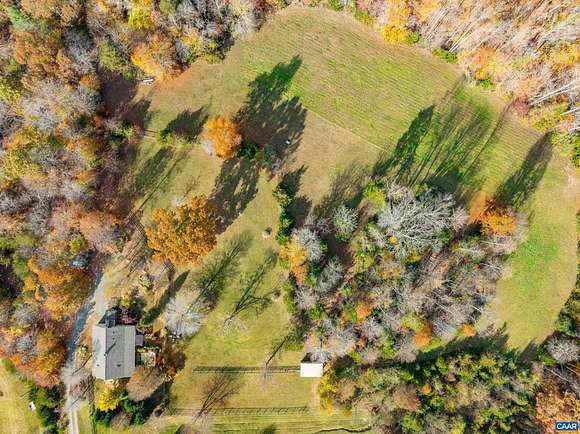 11.93 Acres of Land with Home for Sale in Palmyra, Virginia