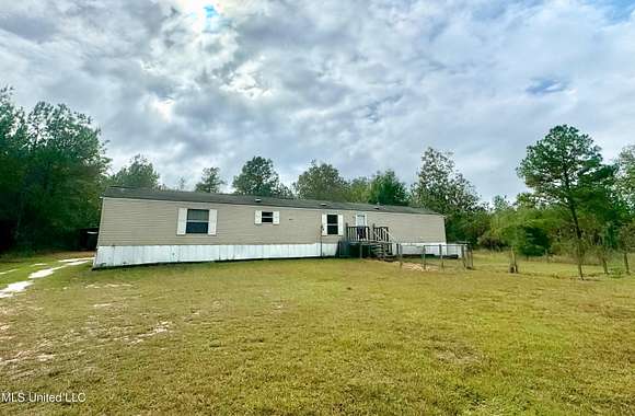 5.36 Acres of Residential Land with Home for Sale in Lucedale, Mississippi