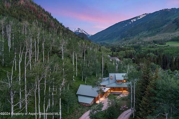 10.7 Acres of Land with Home for Sale in Aspen, Colorado