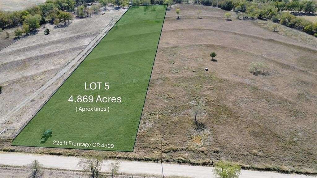 4.869 Acres of Residential Land for Sale in Greenville, Texas