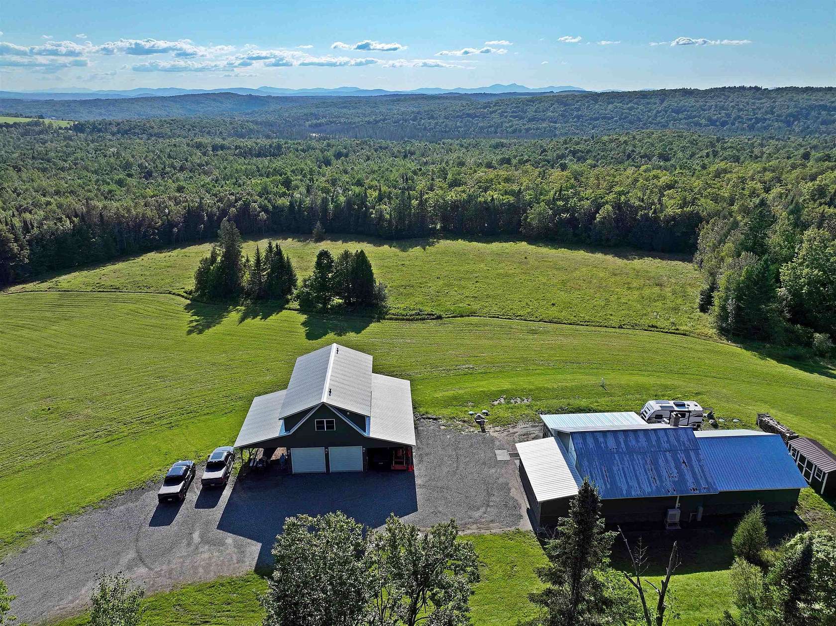 27.2 Acres of Recreational Land with Home for Sale in Charleston Town, Vermont